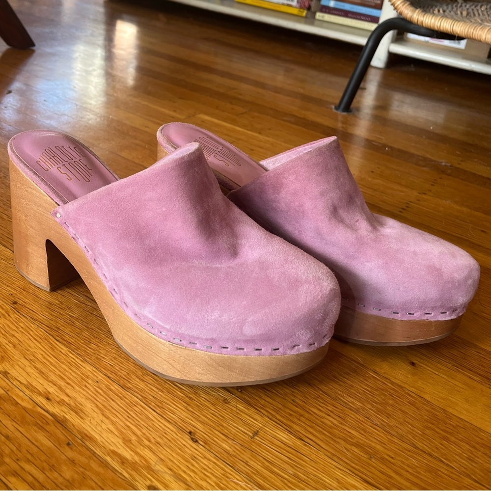 Charlotte stone clogs size 9